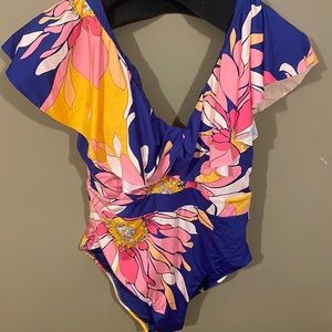New With Tags- Trina Turk bathing suit